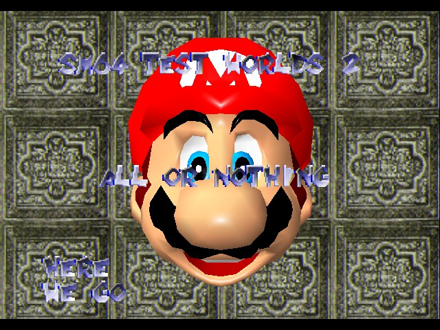 Super Mario 64 - All or Nothing Screenthot 2